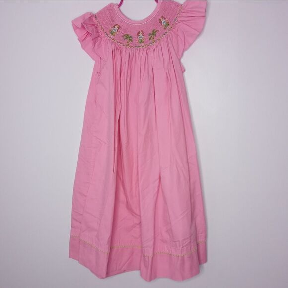 Anavini hand smocked dress size 6 - Picture 1 of 6